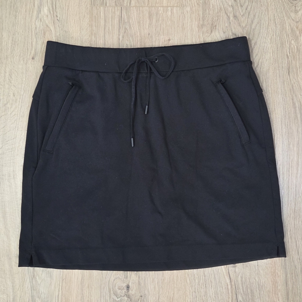 Athleta Black Mini Skort